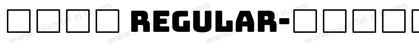 拜了佛冷 Regular字体转换